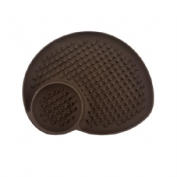 snail-shaped pet slow feeder mat